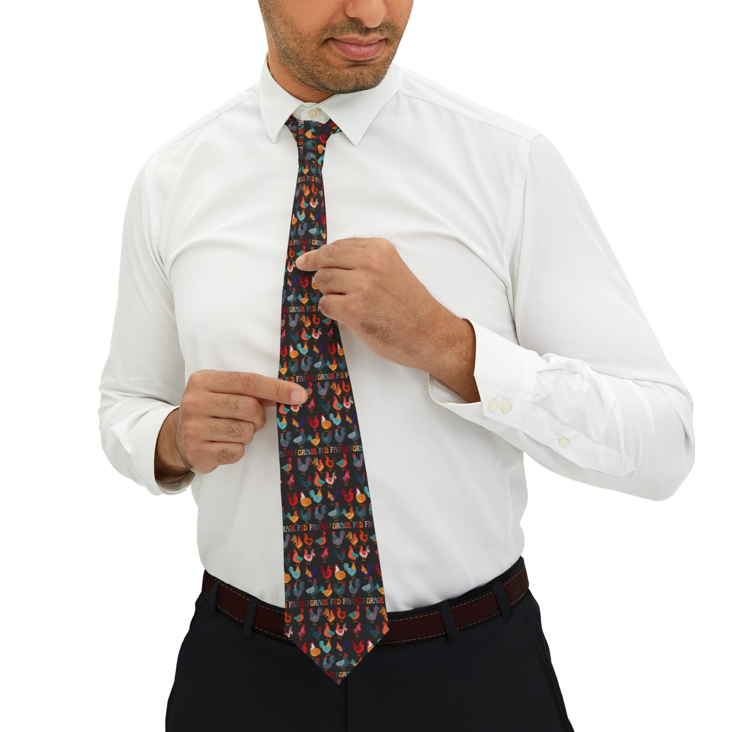 Chicken Math Necktie