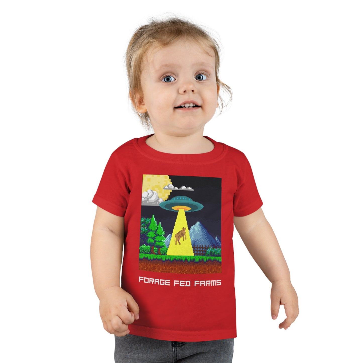 The Cow Got Out Toddler T-shirt