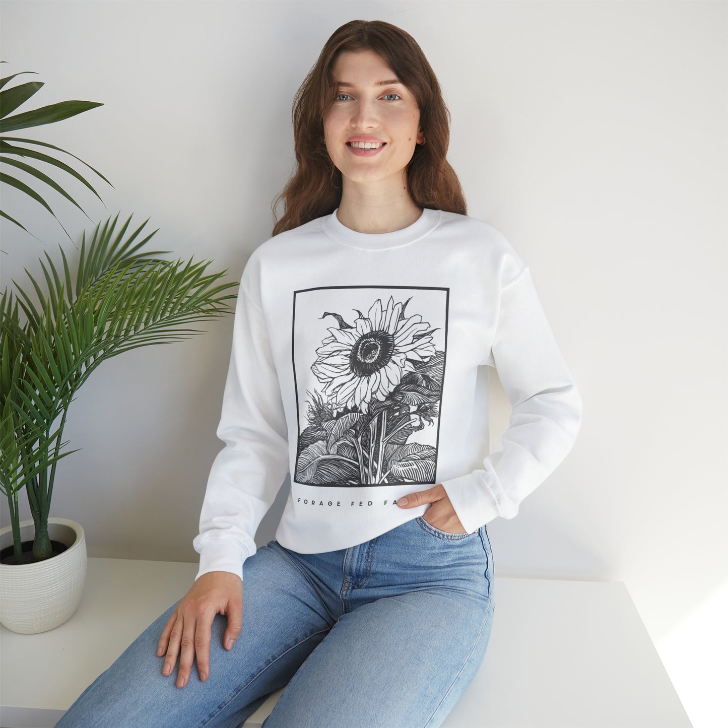 Sunflower Crewneck Sweatshirt
