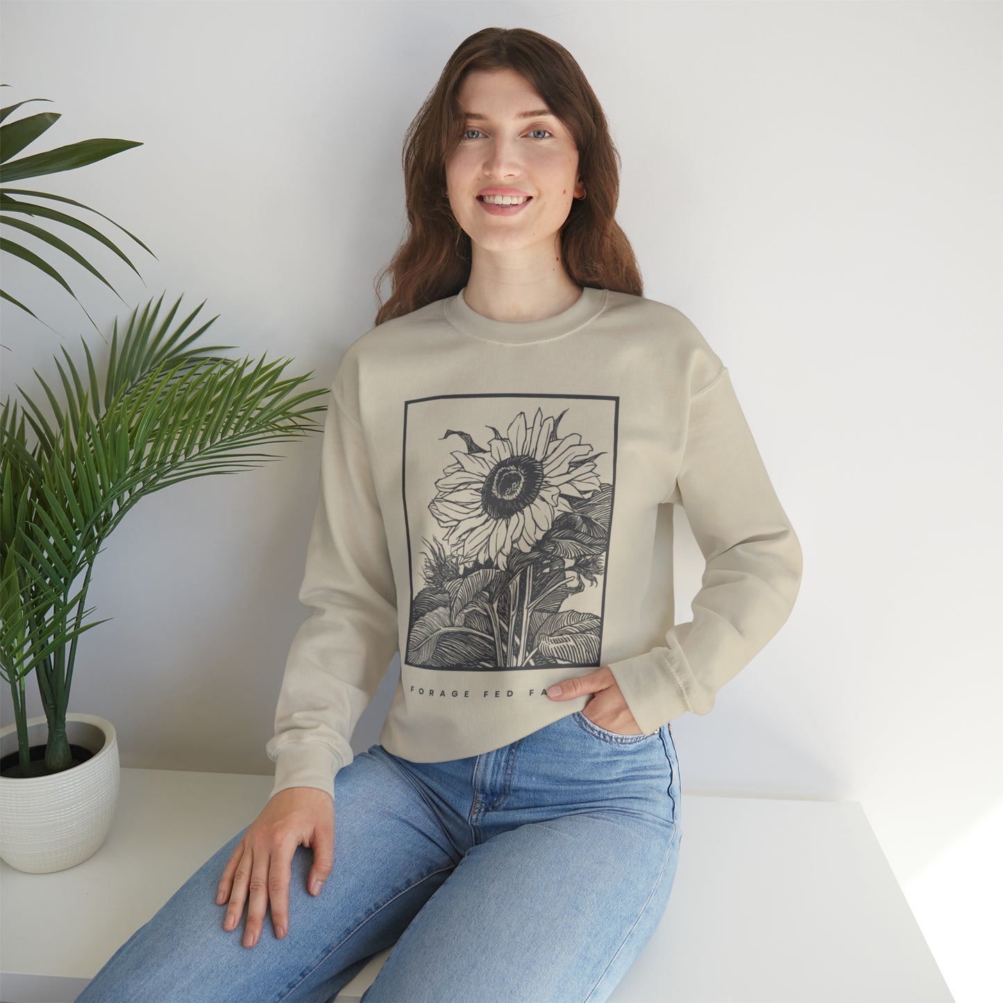 Sunflower Crewneck Sweatshirt