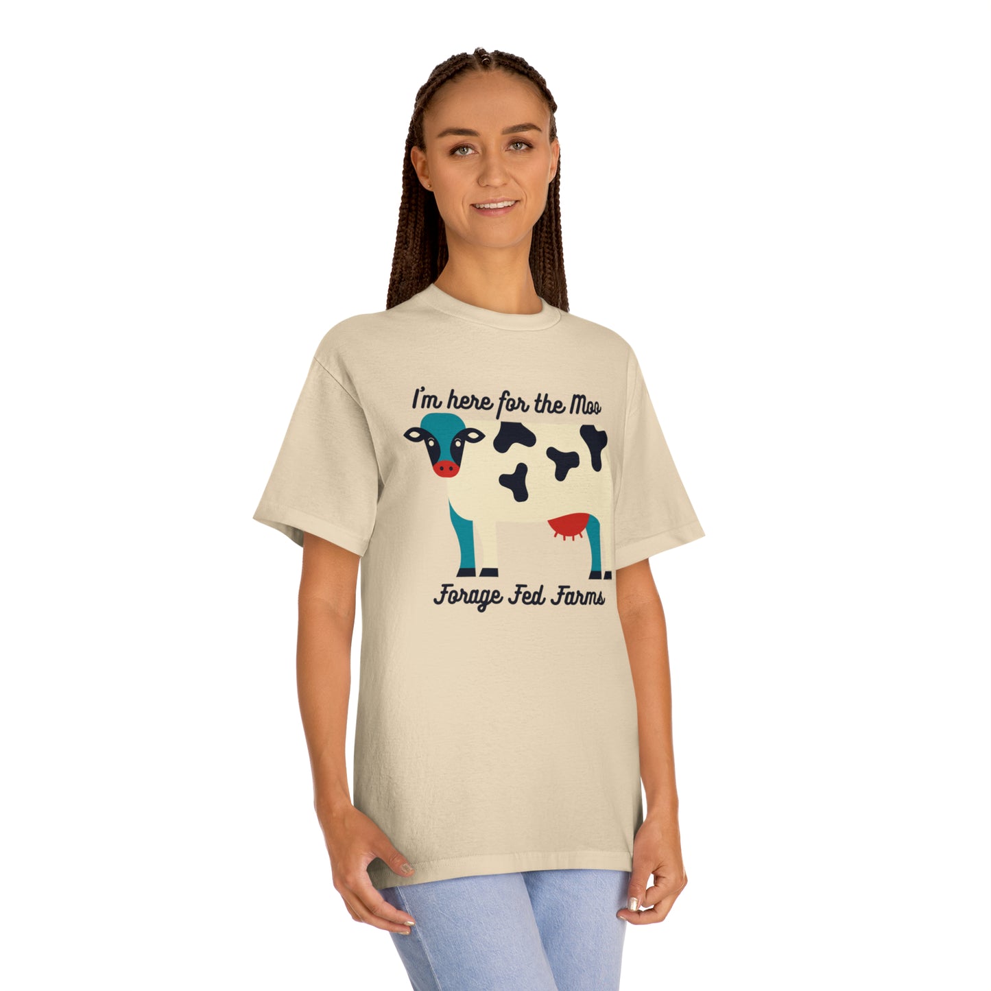 Here for the Moo Tee