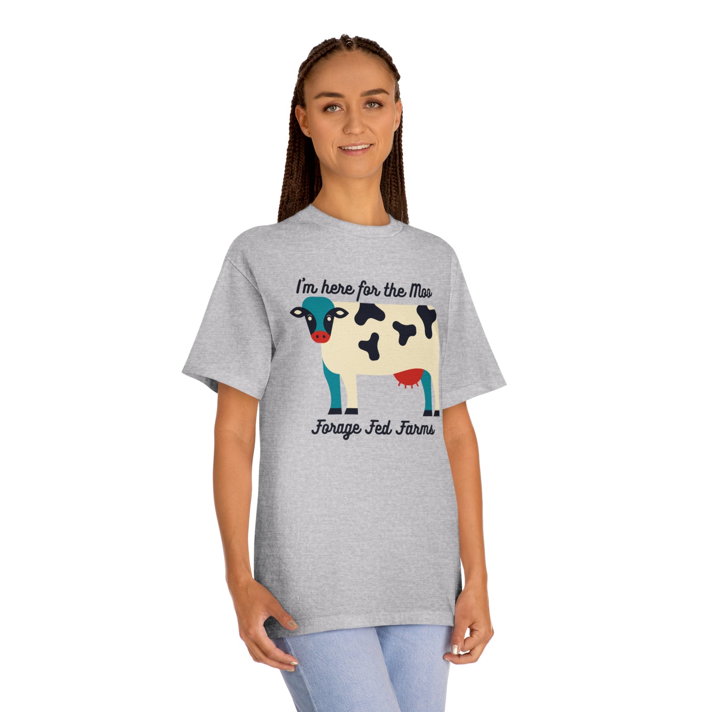 Here for the Moo Tee