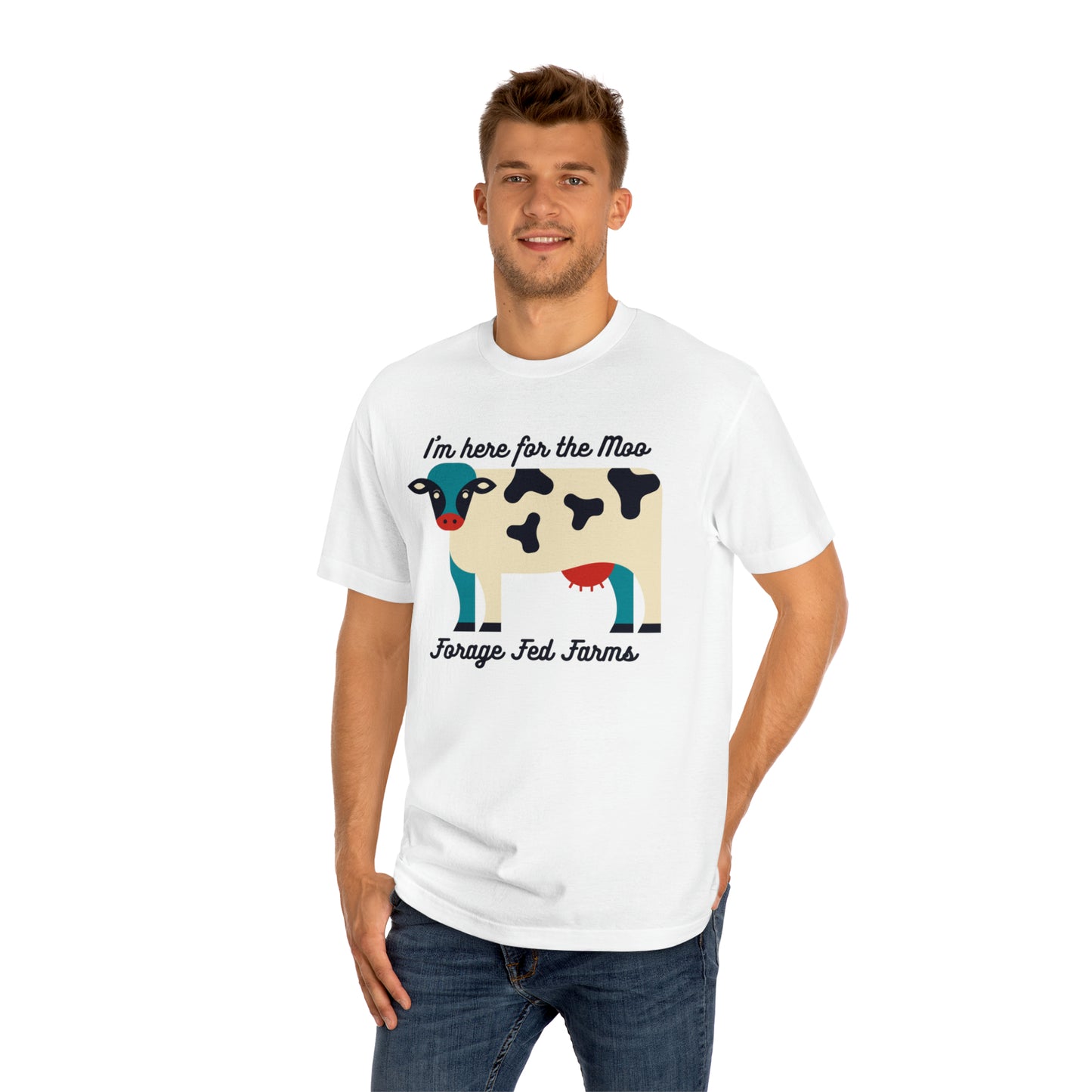 Here for the Moo Tee