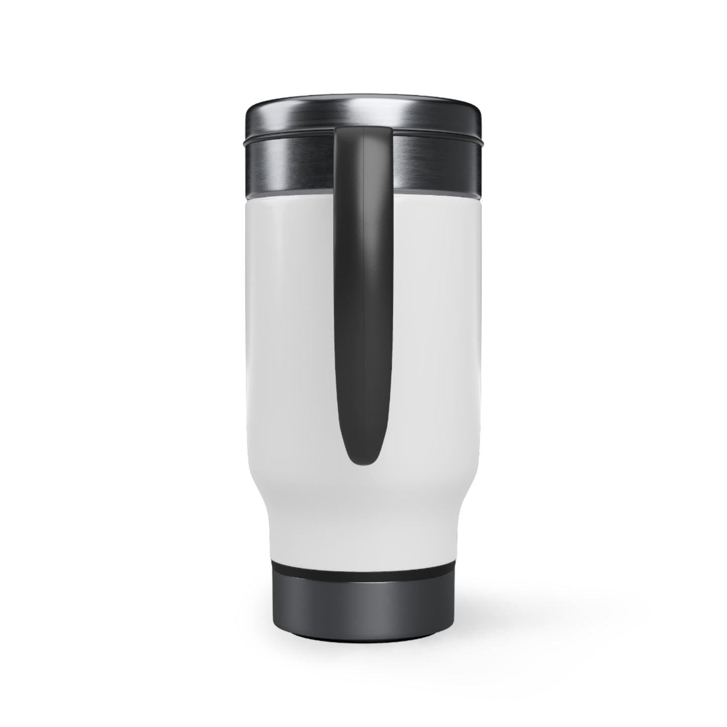 Forage Fed Farms Stainless Steel Travel Mug with Handle, 14oz