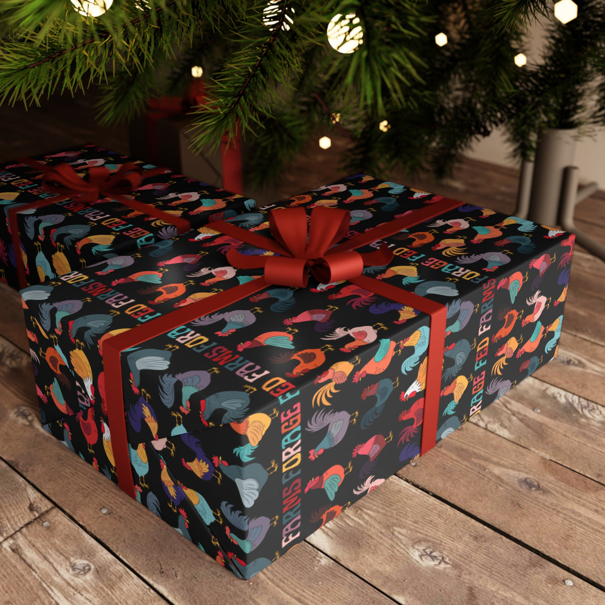 Gift Wrapping Math Chicken Math Gift Wrapping Paper Sheets, 1pc – Forage Fed Farms