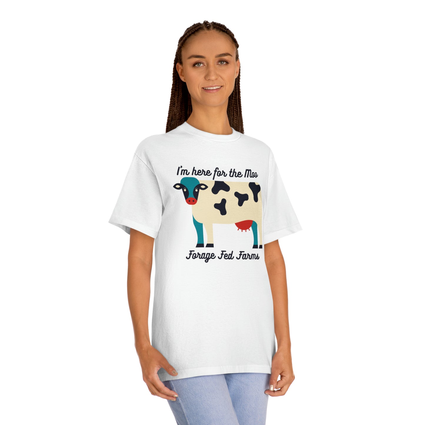 Here for the Moo Tee