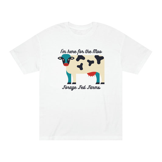 Here for the Moo Tee